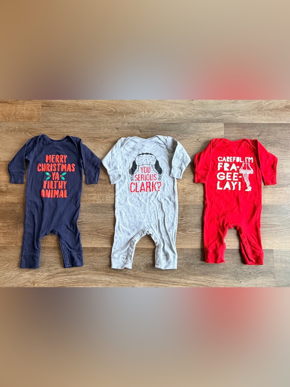 CHRISTMAS | Movie Rompers Set | Home Alone Vacation | Christmas Story | Baby